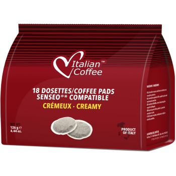 Senseo Pods 18x Coffee pods - Italian Coffee Cremoso for Senseo ITCOCR18SENS