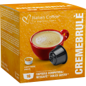 Pour Dolce Gusto Italian Coffee - Crème brulée pour Dolce Gusto ® - 16 Capsules ITCOCREMBRDG