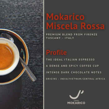 Home 6x Premium Quality Italian Coffee beans – Mokarico La Rossa - 1kg MOKAROSG6