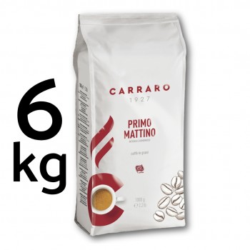 Accueil 6kg Café en Grains - Primo Mattino Espresso - Carraro 1927- 1kg CARRPMGR6KG
