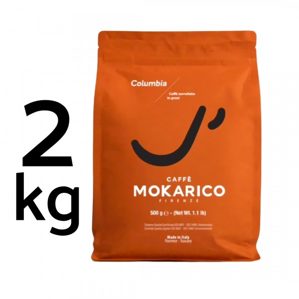 Home 4x Premium Quality Italian Coffee beans – Columbia - 500gr - Mokarico Firenze MOKACOL-G4X