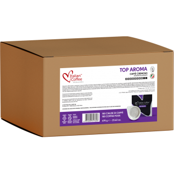Accueil Italian Coffee - Top Aroma espresso - 200 Dosettes ESE (Cialde) TOPAROMITC200
