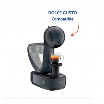 Pour Dolce Gusto Italian Coffee - Mokaccino Noix de Coco pour Dolce Gusto ® - 16 Capsules ITCOFCOCODG
