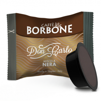 Pour Lavazza Modo Mio Caffè Borbone - Don Carlo Nera - A Modo Mio - 100 capsules café BORBDCNERA100