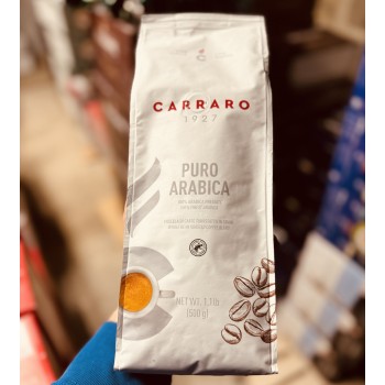 Accueil 2kg Caffè Carraro - 100% Arabica - Café en grains 500gr CARRAROARABICA2KG