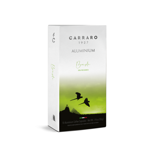 Nespresso® Compatible Capsules compatibles Nespresso® Mono Origine Brésil 10x - Caffè Carraro 1927 CARBRANES10