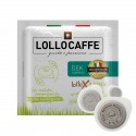 ESE Paper Pods 100 ESE coffee pods - Lollo Caffè Dek (Decaf, 44mm) LOLDECESE100