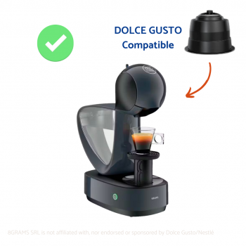 For Dolce Gusto MAXI PACK - 30 Italian Coffee Cappuccino Capsules Compatible with Nescafé® Dolce Gusto® Machines ITCAPPUDG30