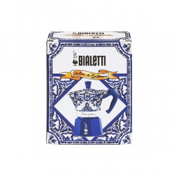 Bialetti Moka Pots Limited Edition Bialetti Moka Express Dolce & Gabbana – Mediterranean Blue 6 cups MOKAXPDG6T
