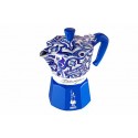 Bialetti Moka Pots Limited Edition Bialetti Moka Express Dolce & Gabbana – Mediterranean Blue 6 cups MOKAXPDG6T